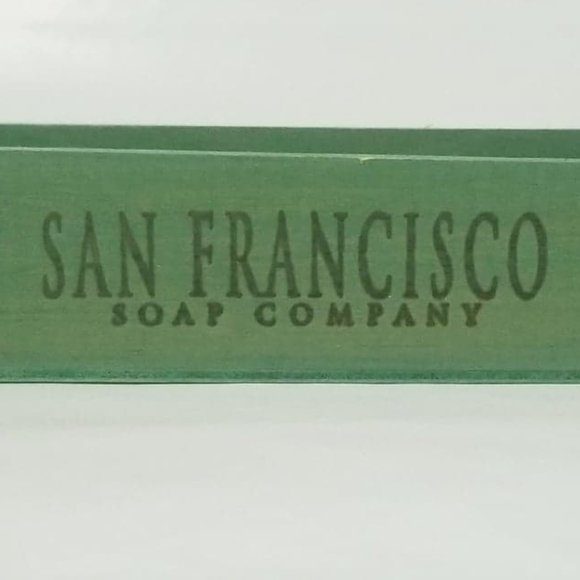 San Francisco Soap Company - Wood Display Box - Faded Green - Picture 12 of 13